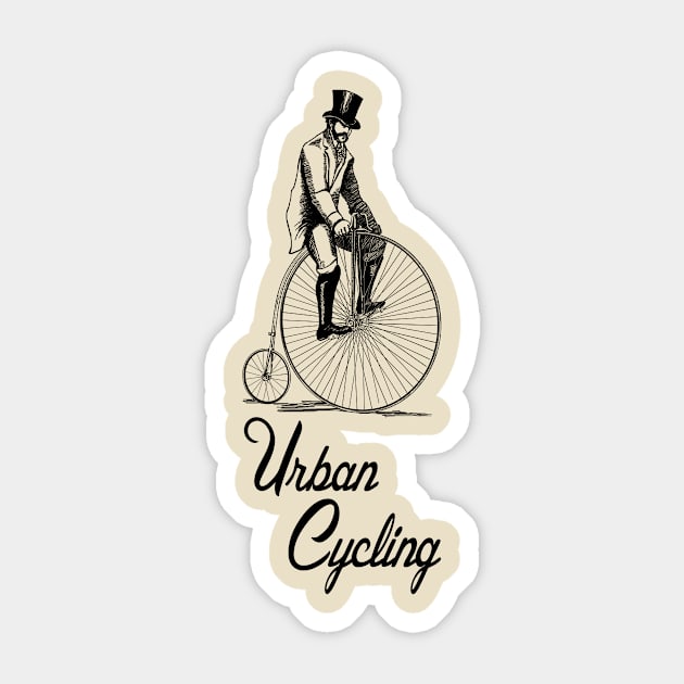 Urban Cycling Sticker by ne3go